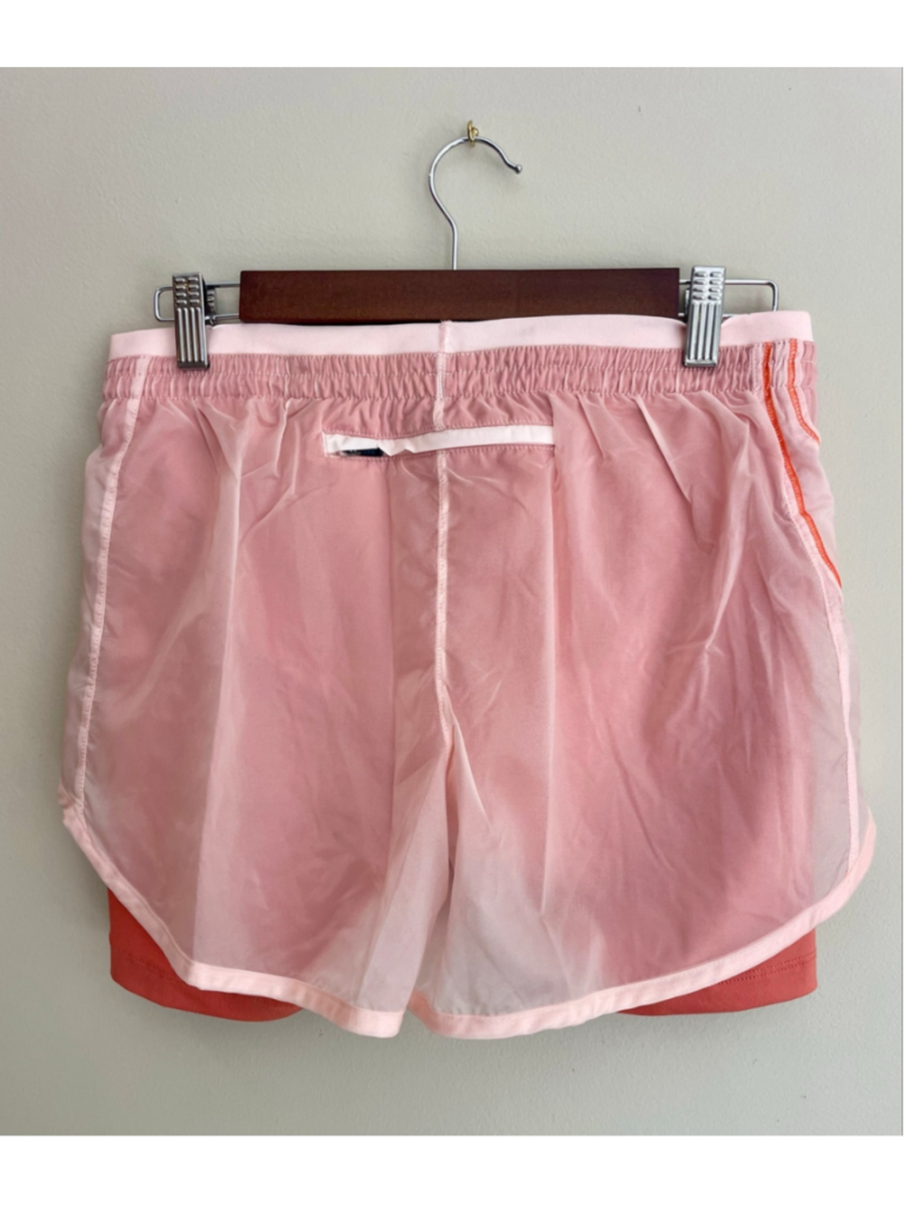 Nike Tempo Luxe Running Shorts Icon Clash Orange Size Medium NWT DM7739 - Picture 3 of 4
